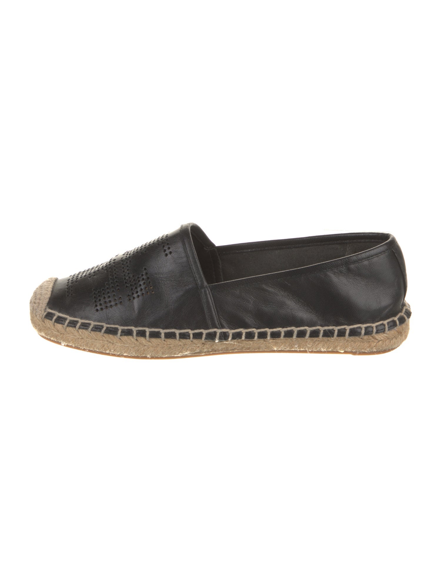 Tory Burch Leather Patterned Espadrilles