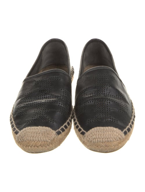 Tory Burch Leather Patterned Espadrilles