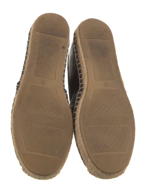 Tory Burch Leather Patterned Espadrilles