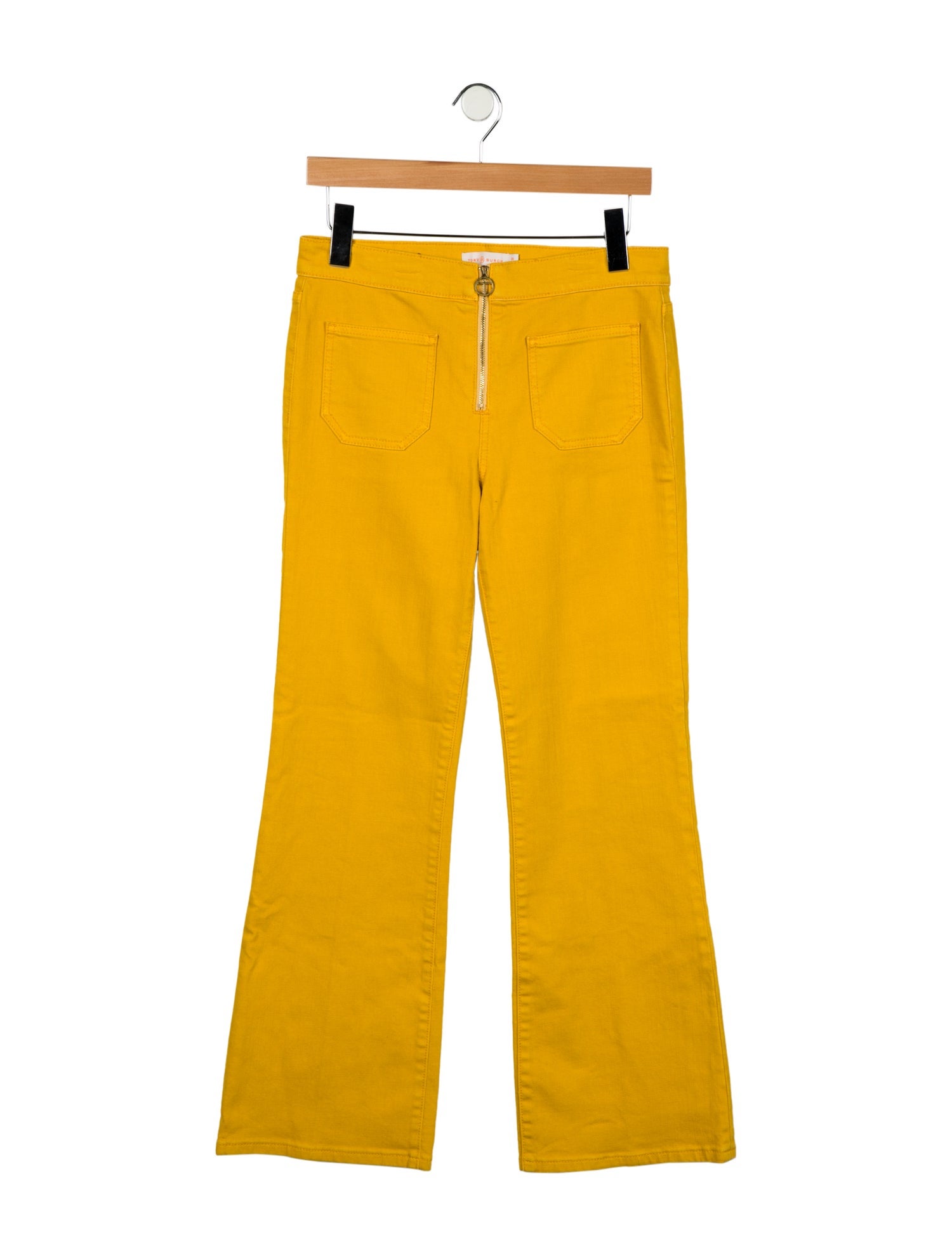 Tory Burch High-Rise Wide Leg Jeans