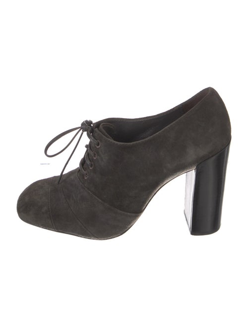 Tory Burch Suede Lace-Up Boots