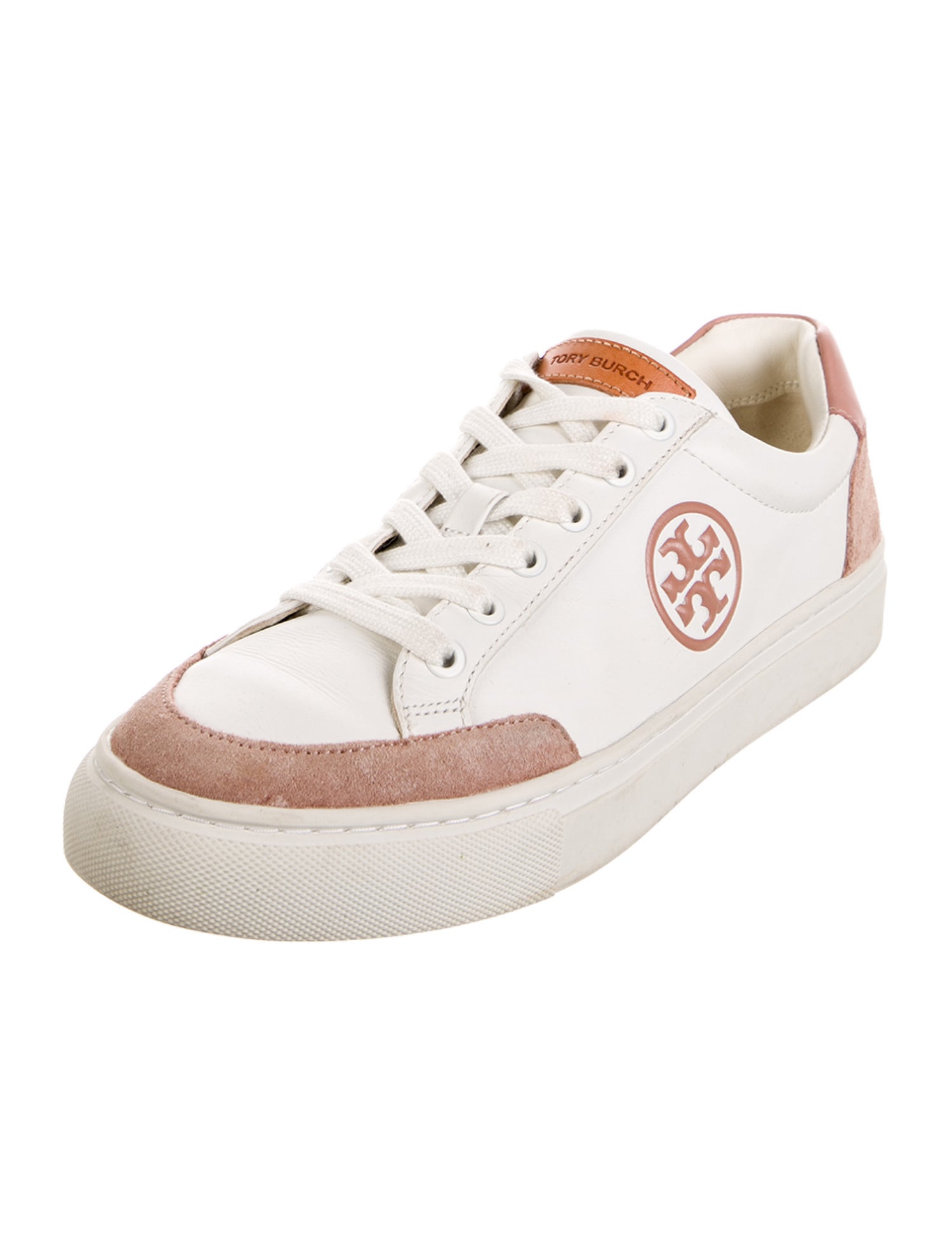 Tory Burch Leather Printed Sneakers