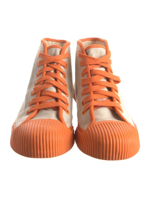 Tory Burch Canvas Printed Sneakers
