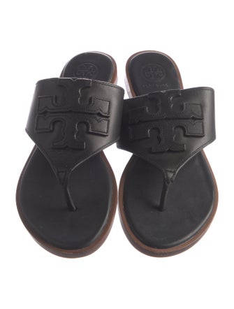 Tory Burch Leather Slides