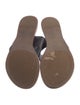 Tory Burch Leather Slides