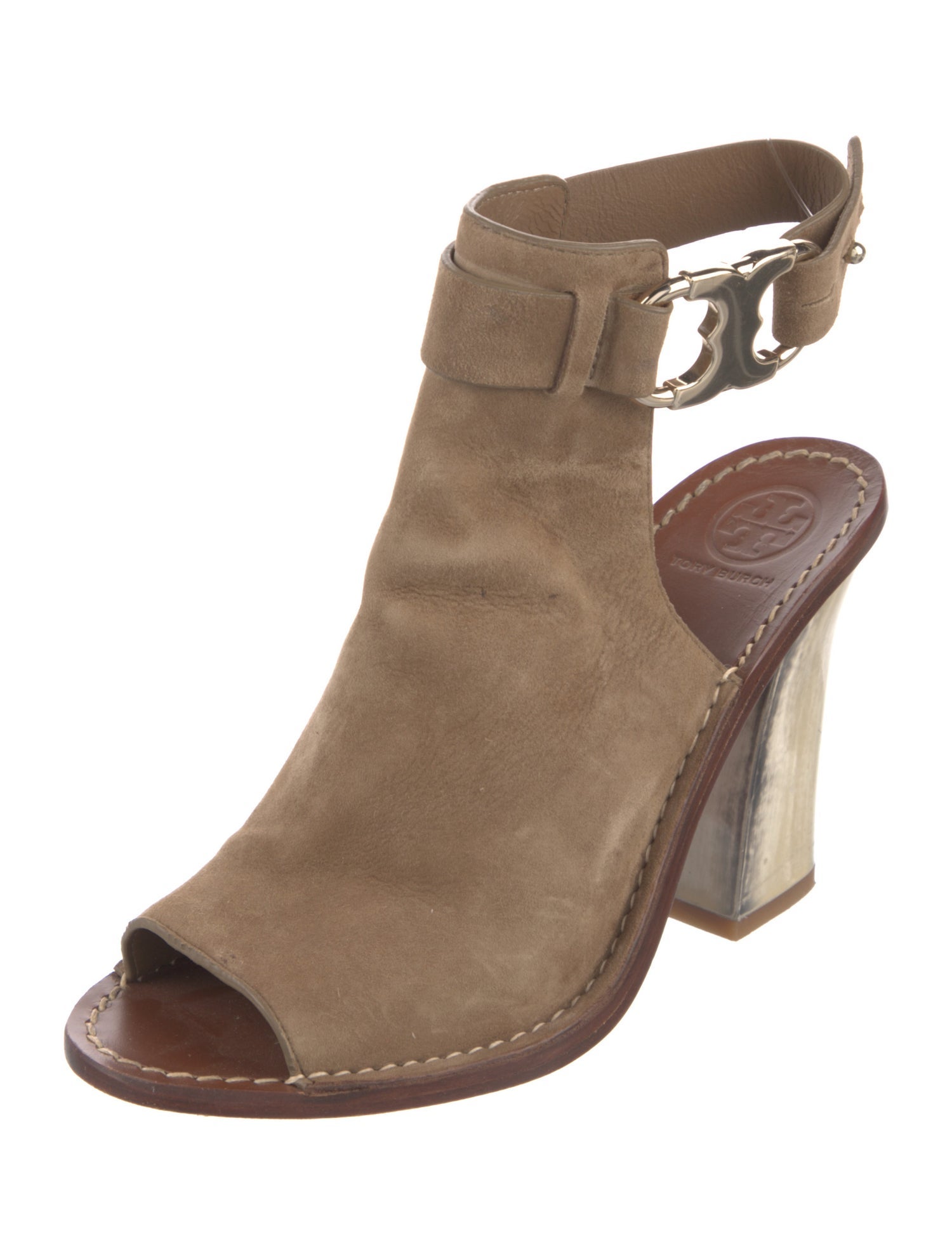 Tory Burch Suede Sandals