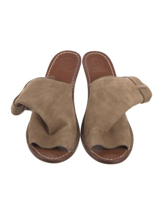 Tory Burch Suede Sandals