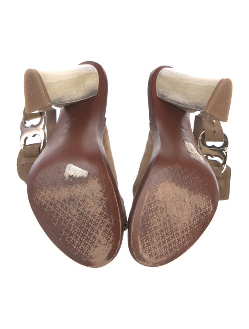 Tory Burch Suede Sandals