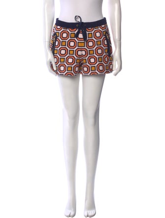 Tory Burch Printed Mini Shorts