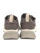 Tory Burch Tweed Houndstooth Print Chunky Sneakers