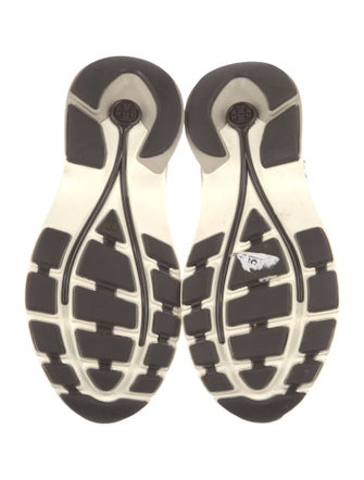 Tory Burch Tweed Houndstooth Print Chunky Sneakers