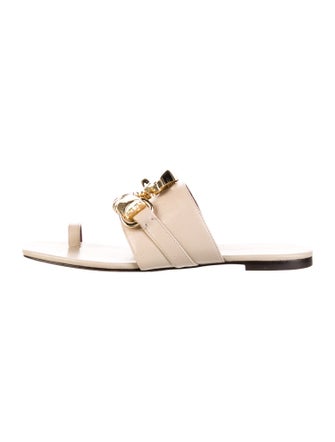 Tory Burch Leather Slides