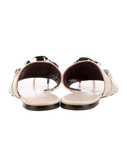 Tory Burch Leather Slides