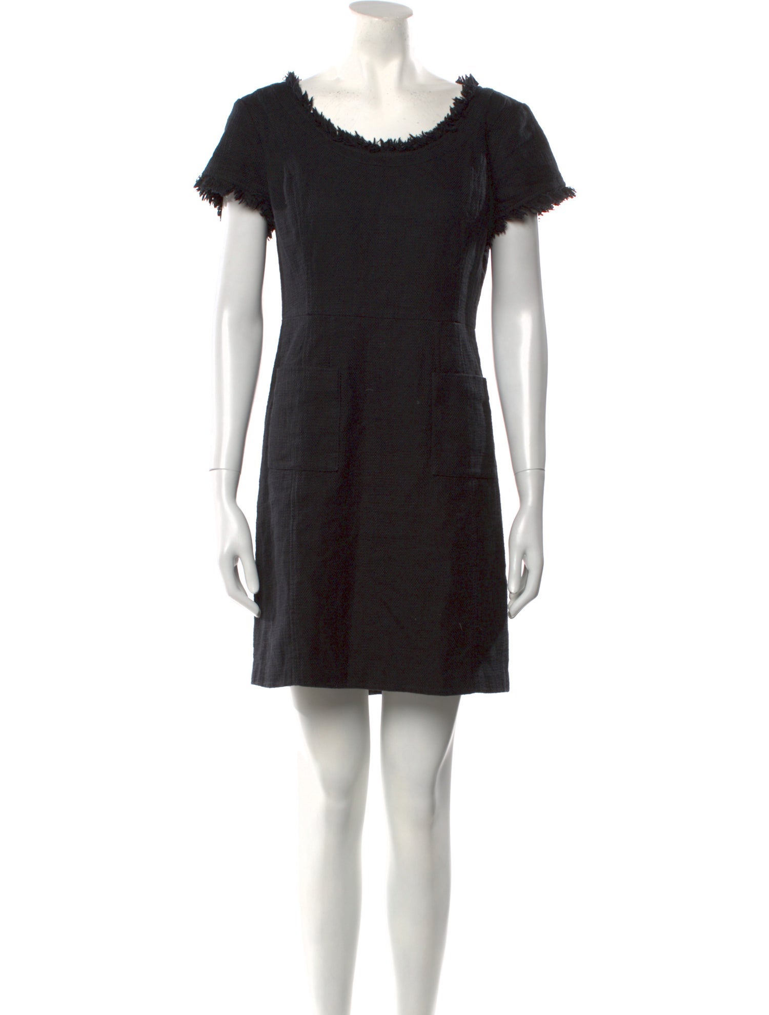 Tory Burch Scoop Neck Midi Length Dress