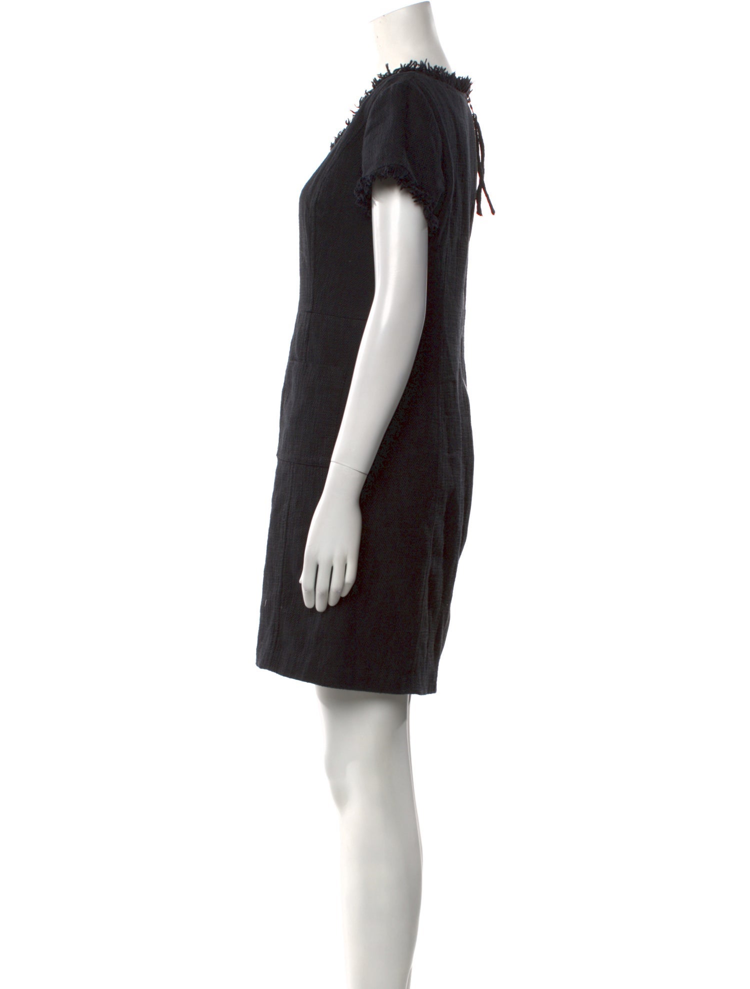 Tory Burch Scoop Neck Midi Length Dress