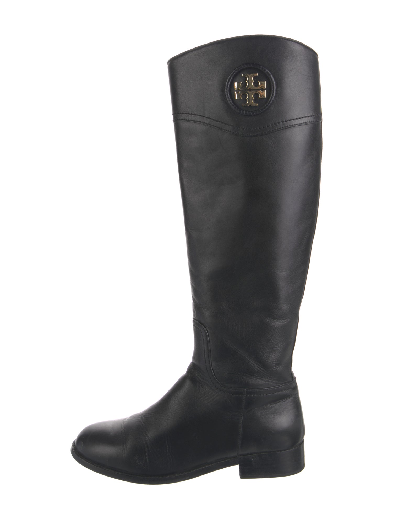 Tory Burch Leather Riding Boots