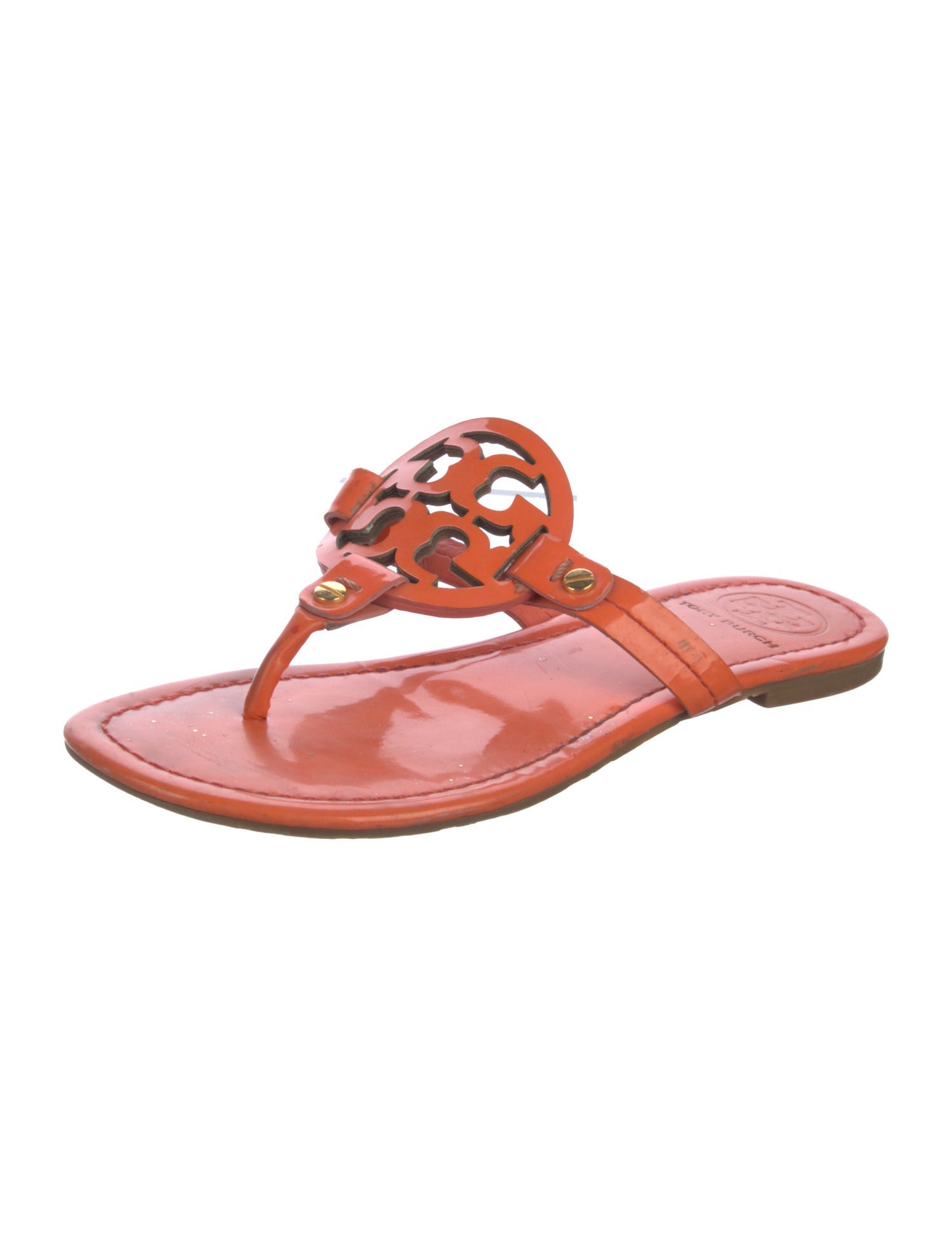 Tory Burch Leather Slides