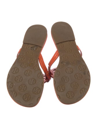 Tory Burch Leather Slides