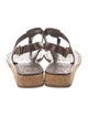 Tory Burch Leather T-Strap Sandals