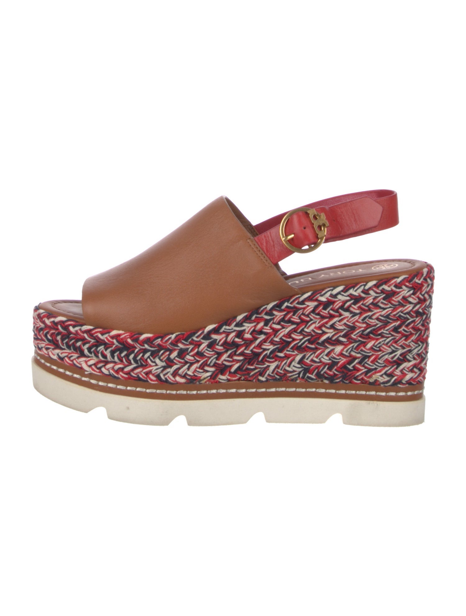 Tory Burch Leather Espadrilles