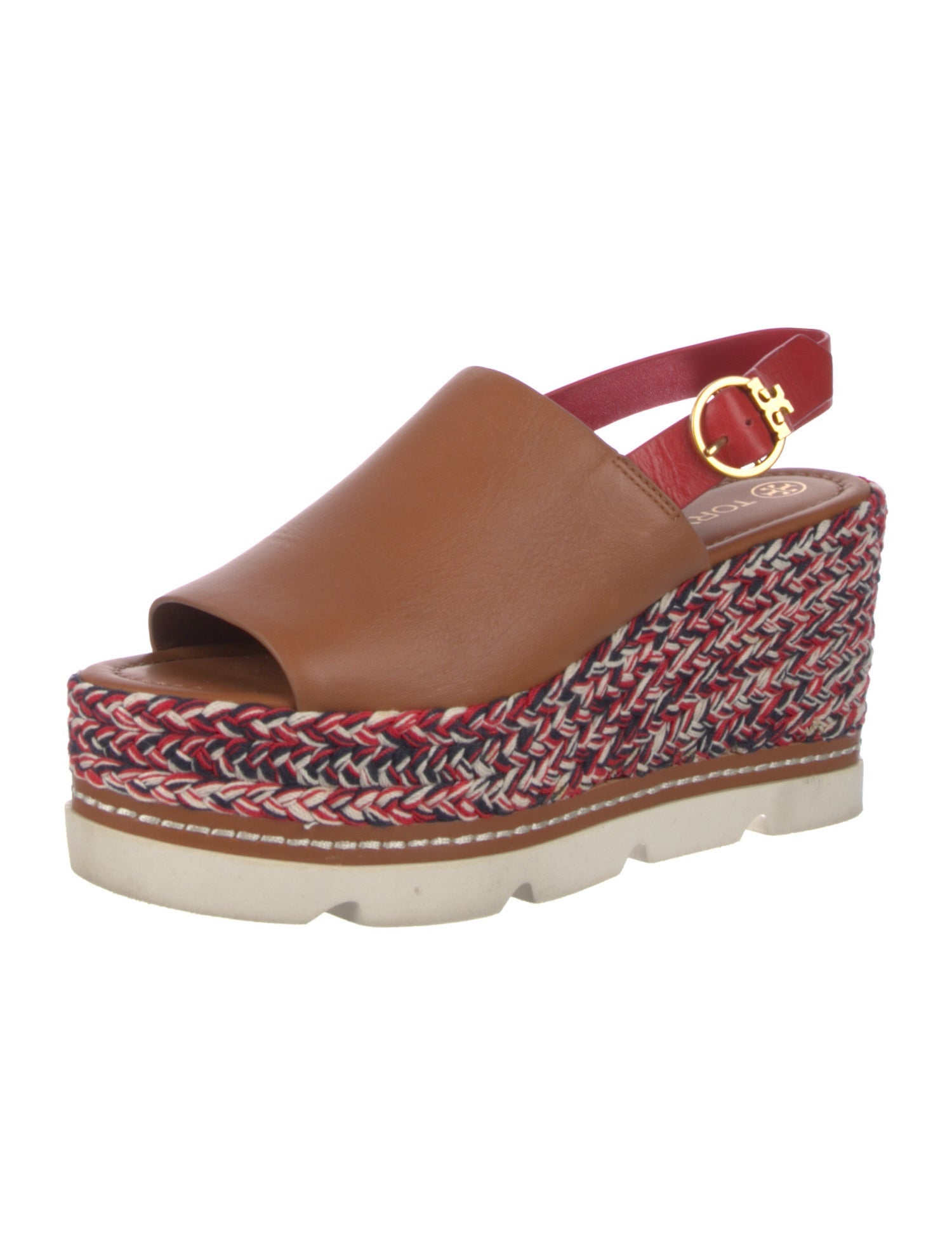 Tory Burch Leather Espadrilles