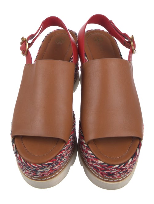 Tory Burch Leather Espadrilles