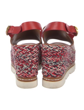 Tory Burch Leather Espadrilles