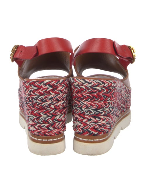 Tory Burch Leather Espadrilles