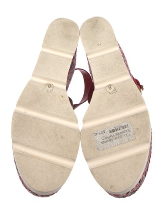 Tory Burch Leather Espadrilles