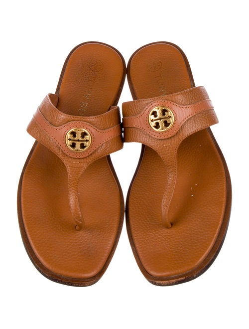 Tory Burch Leather Slides