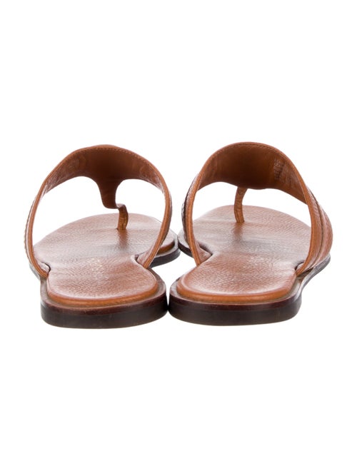 Tory Burch Leather Slides