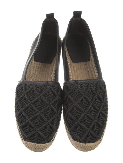 Tory Burch Canvas Lace Pattern Espadrilles