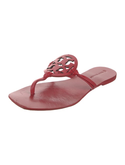 Tory Burch Leather Slides