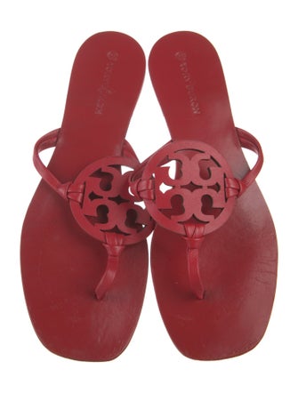 Tory Burch Leather Slides