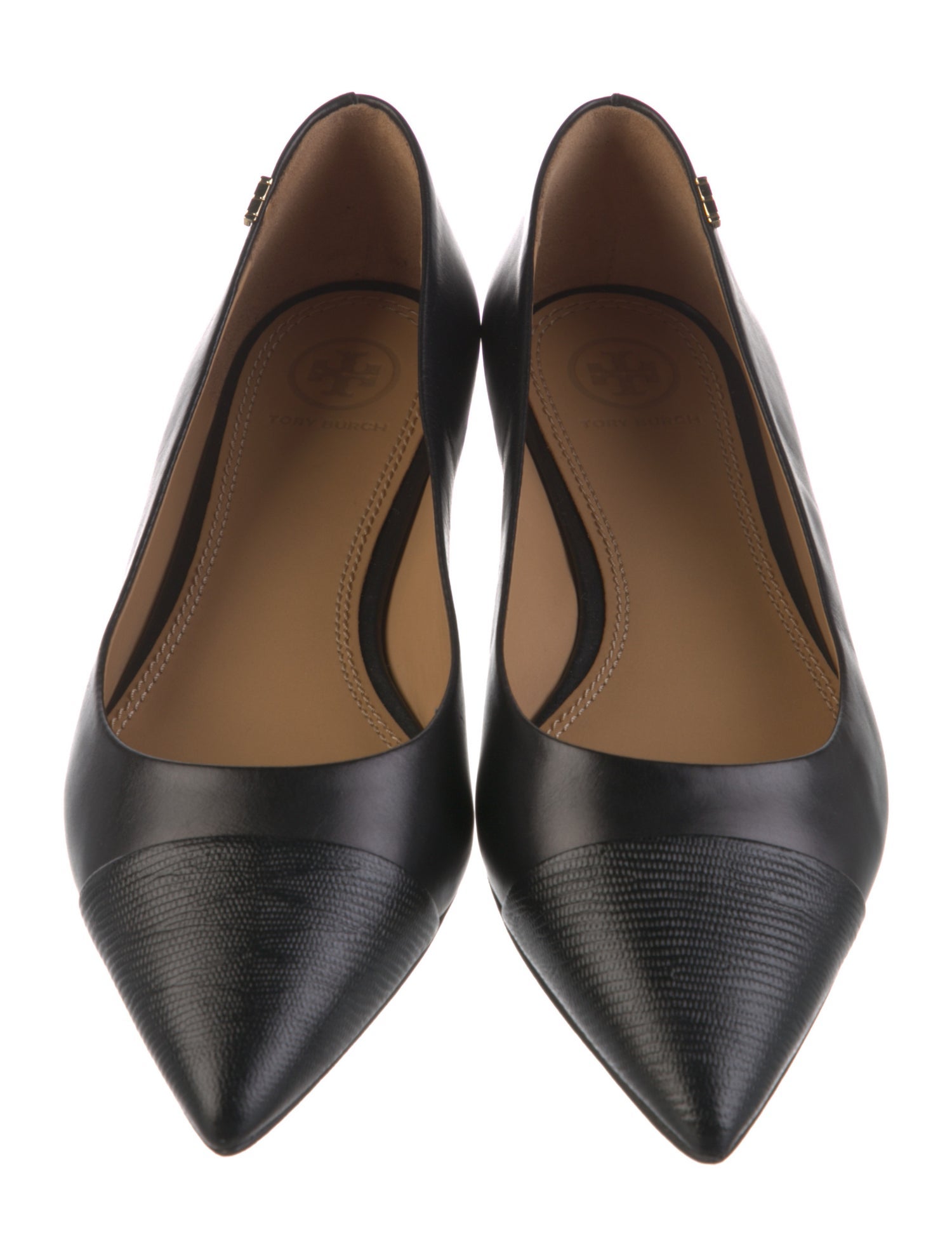 Tory Burch Leather Ballet Flats
