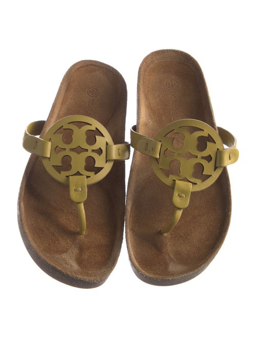 Tory Burch Leather Slides