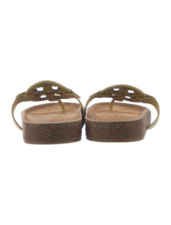 Tory Burch Leather Slides
