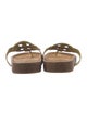 Tory Burch Leather Slides