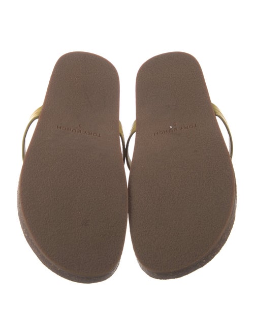 Tory Burch Leather Slides