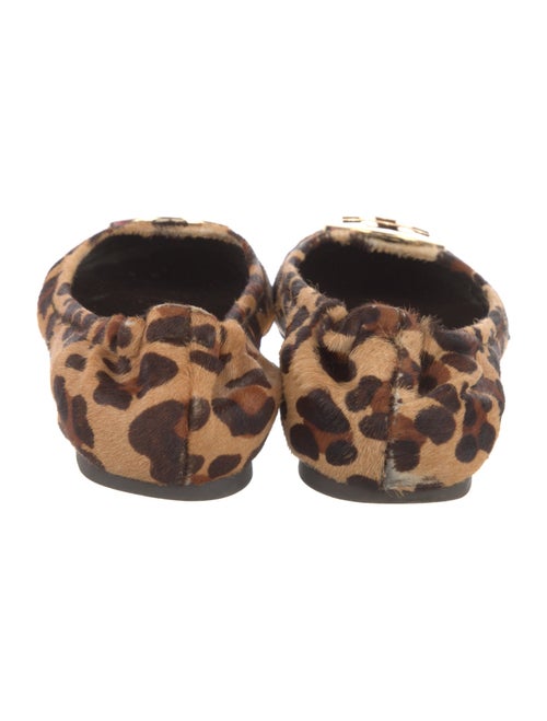 Tory Burch Ponyhair Animal Print Ballet Flats