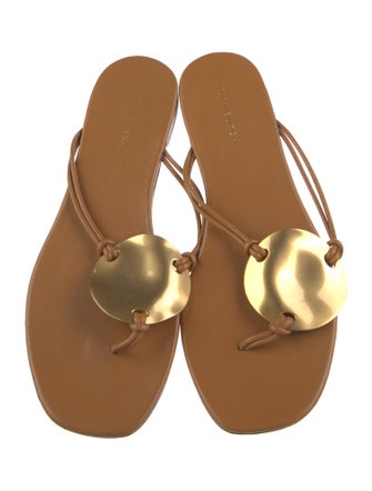 Tory Burch Leather Slides