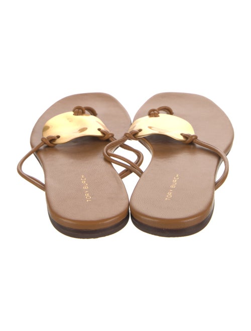 Tory Burch Leather Slides
