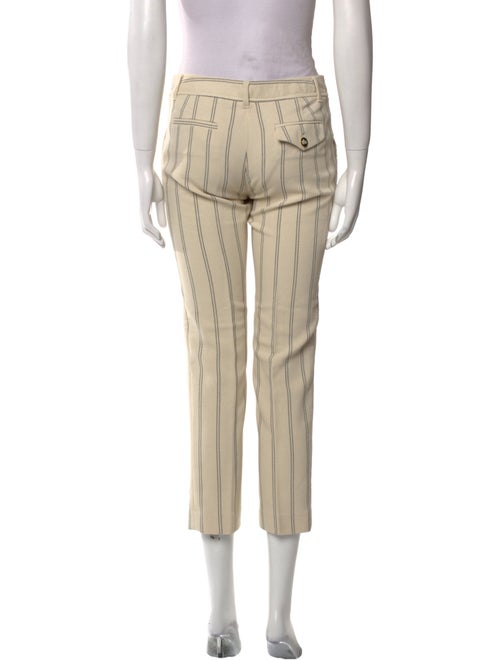 Tory Burch Striped Straight Leg Pants