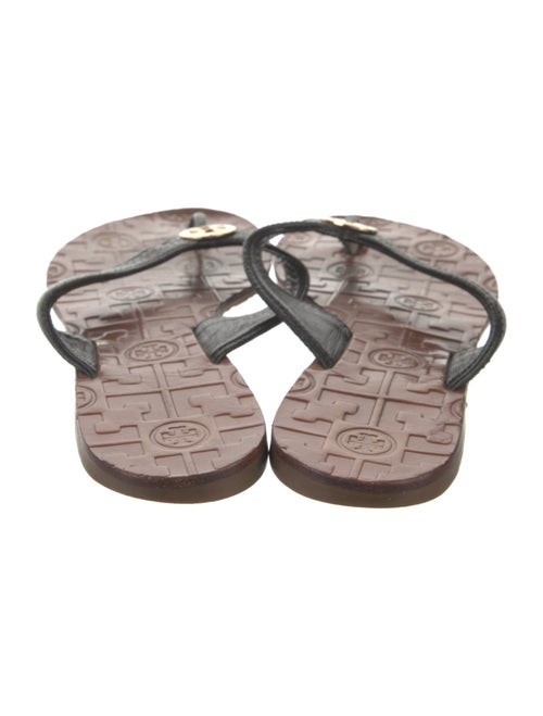 Tory Burch Leather Flip Flops