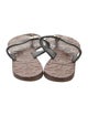 Tory Burch Leather Flip Flops