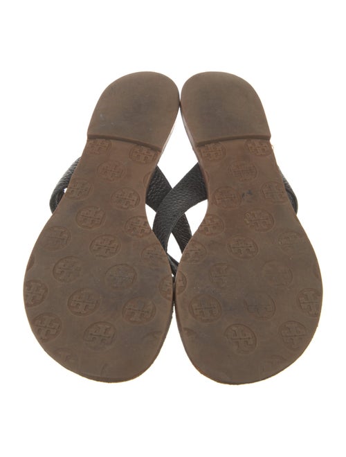 Tory Burch Leather Flip Flops