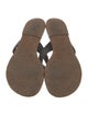 Tory Burch Leather Flip Flops