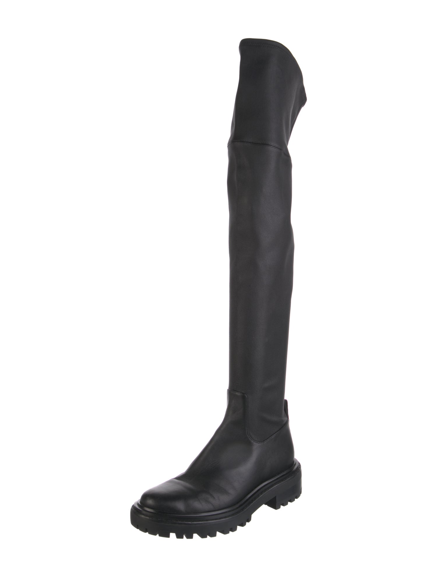 Tory Burch Leather Sock Boots