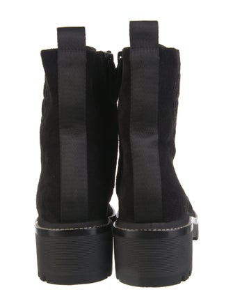 Tory Burch Suede Combat Boots