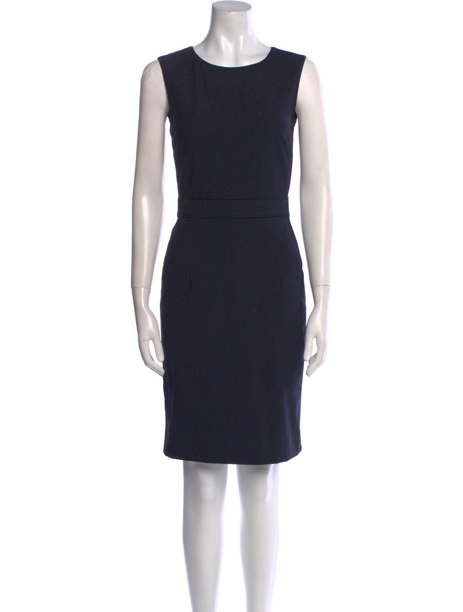 Tory Burch Scoop Neck Knee-Length Dress
